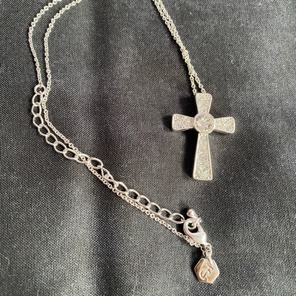 ‘Touchstone Crystal’ Trinity Necklace